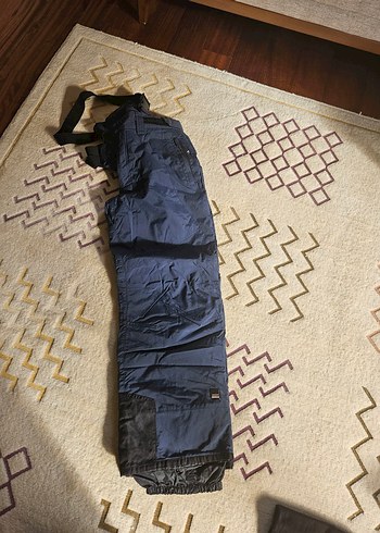 Erkek lacivert kayak/snowboard Pantolonu, askılı, Sokak Stili - Görsel 2