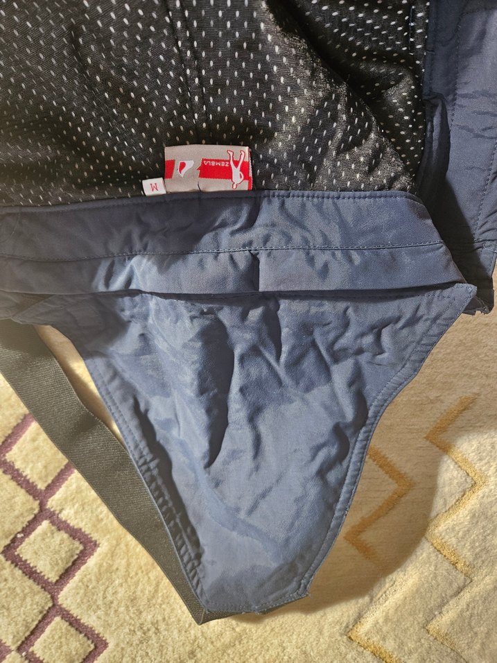 Erkek lacivert kayak/snowboard Pantolonu, askılı, Sokak Stili - Görsel 4