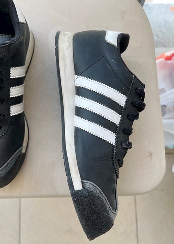 Siyah Beyaz Kadın Spor Ayakkabı - Görsel 5