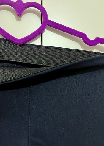 Lacivert Kadın Kumaş Pantolon - Ofis Şıklığı - Görsel 3