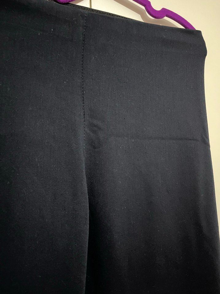 Lacivert Kadın Kumaş Pantolon - Ofis Şıklığı - Görsel 2