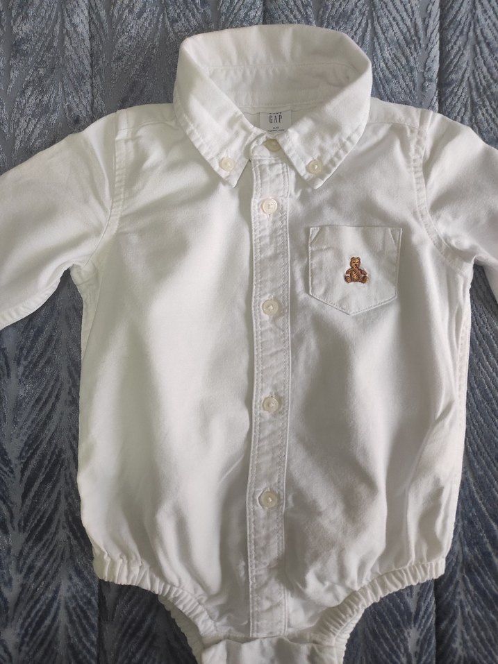 GAP bebek Beyaz gömlek - Görsel 3