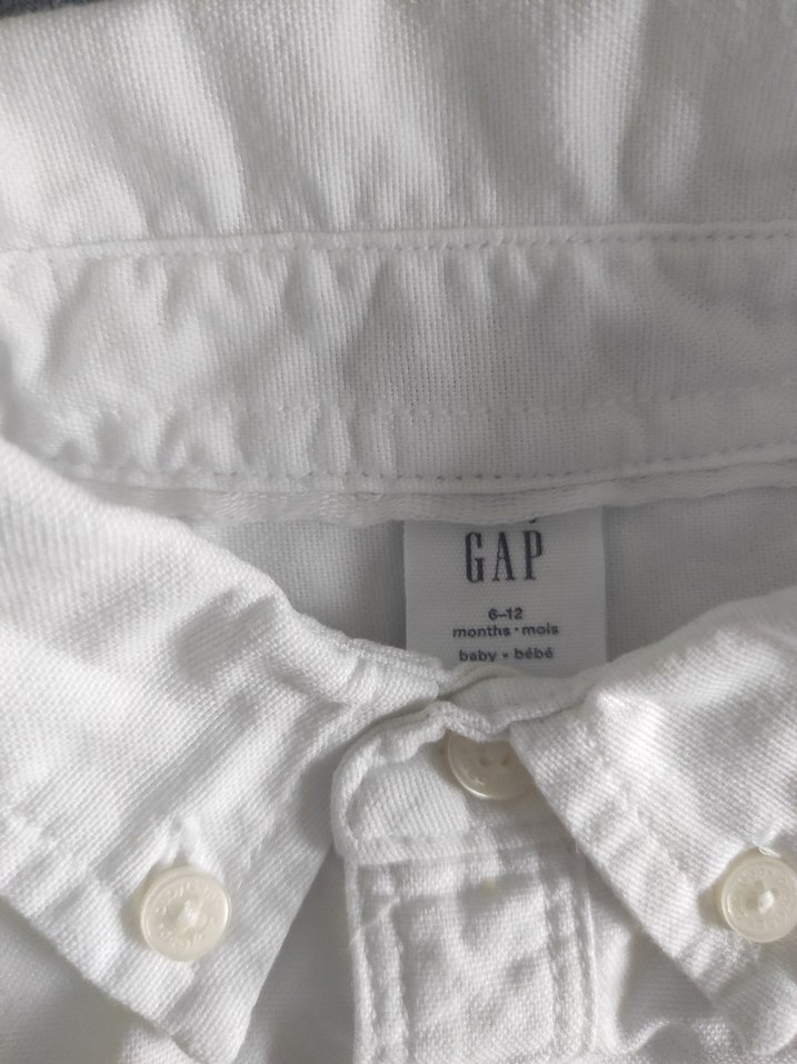 GAP bebek Beyaz gömlek - Görsel 2