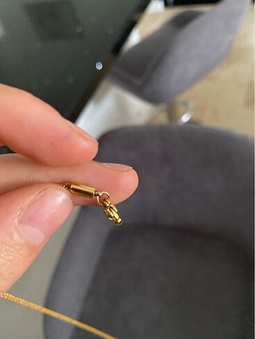 Çok şık ve Paslanmaz Çelik kolye. - Görsel 5