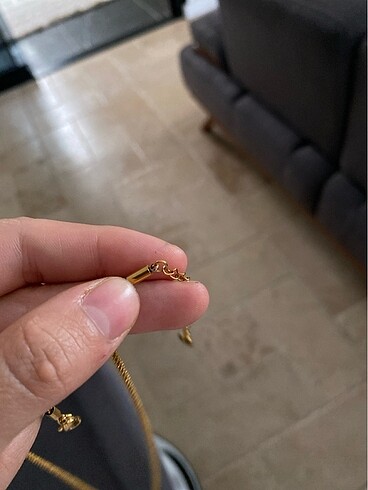 Çok şık ve Paslanmaz Çelik kolye. - Görsel 6
