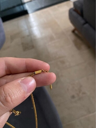 Çok şık ve Paslanmaz Çelik kolye. - Görsel 7