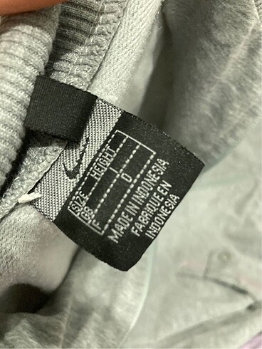 xl Beden gri Renk Nike eşofman üstü