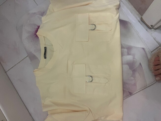 Zara Cep detaylıTişört