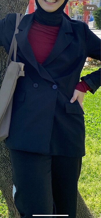 Zara Siyah blazer ceket
