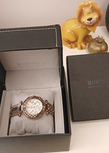 MOMENTUS Marka Bohem Tarzı Kadın Kol Saati - Kahverengi - Görsel 2