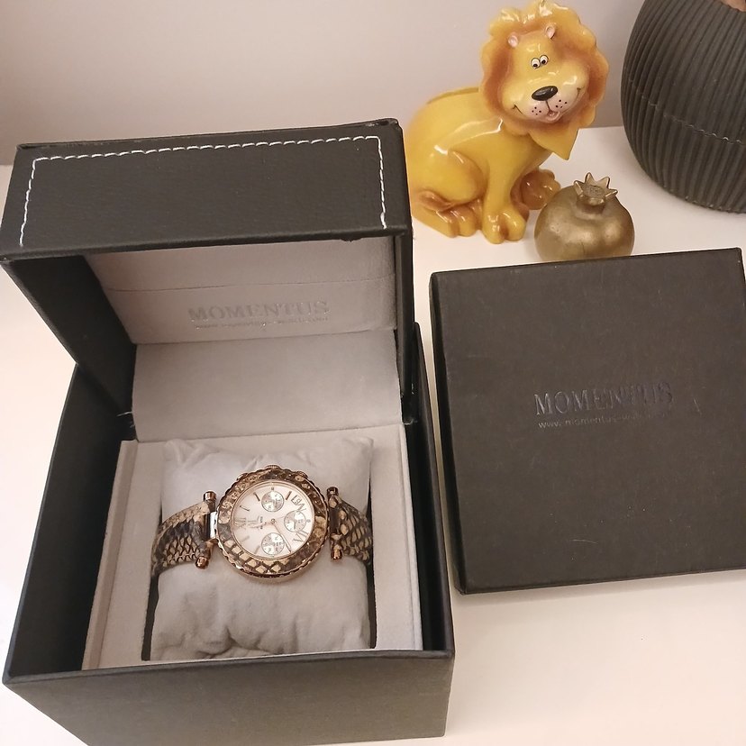 MOMENTUS Marka Bohem Tarzı Kadın Kol Saati - Kahverengi - Görsel 2