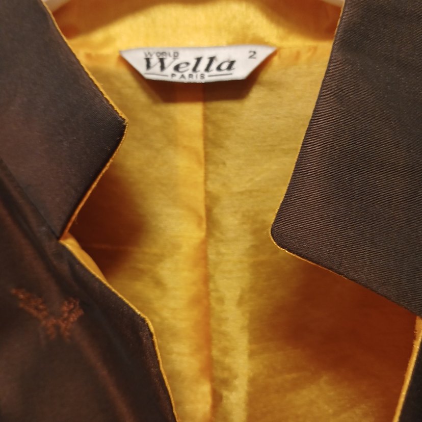 Düğmeli Vintage Nakışlı Kadın Ceket - Görsel 3