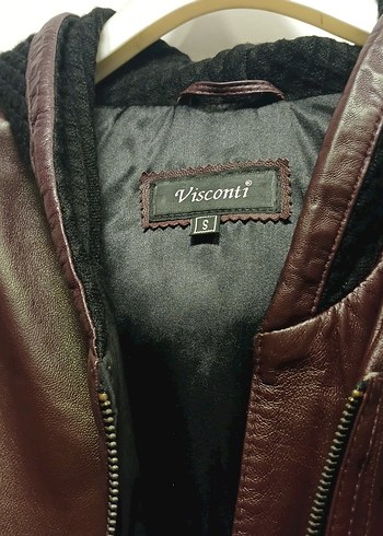 Bordo Deri Kemerli Kadın Ceket - Görsel 6