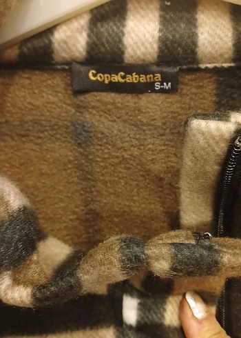 Kahverengi Ekose Mini Kadın Gömlek - Görsel 4