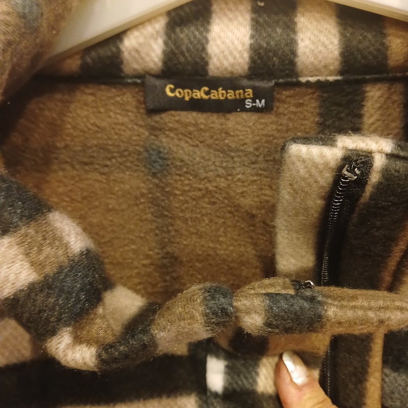 Kahverengi Ekose Mini Kadın Gömlek - Görsel 4