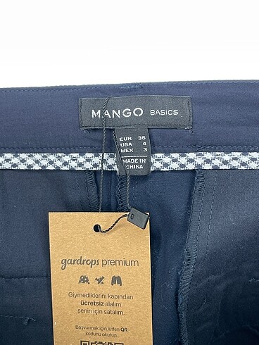 36 Beden lacivert Renk Mango Mini Etek %70 İndirimli.