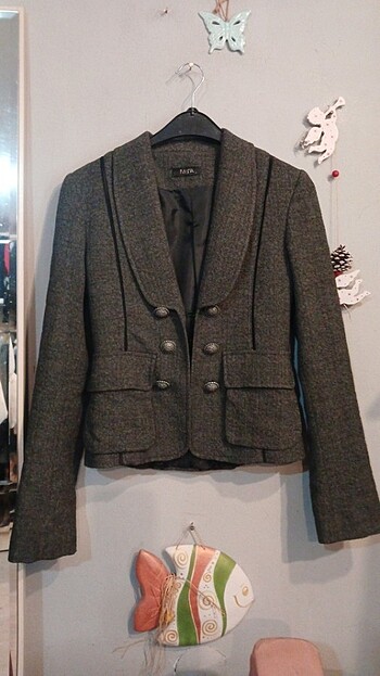 Kasha GRİ Blazer Ceket