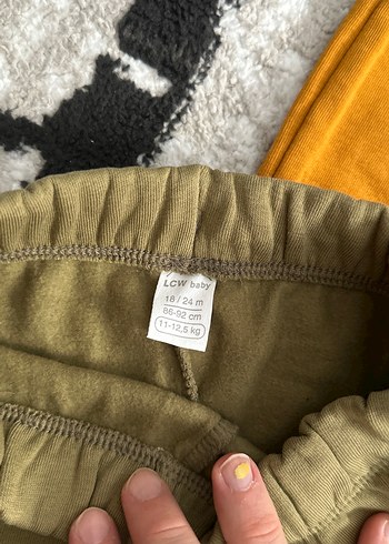 18-24 Ay Beden kahverengi Renk Erkek Çocuk Loose Fit Kahverengi Eşofman Altı