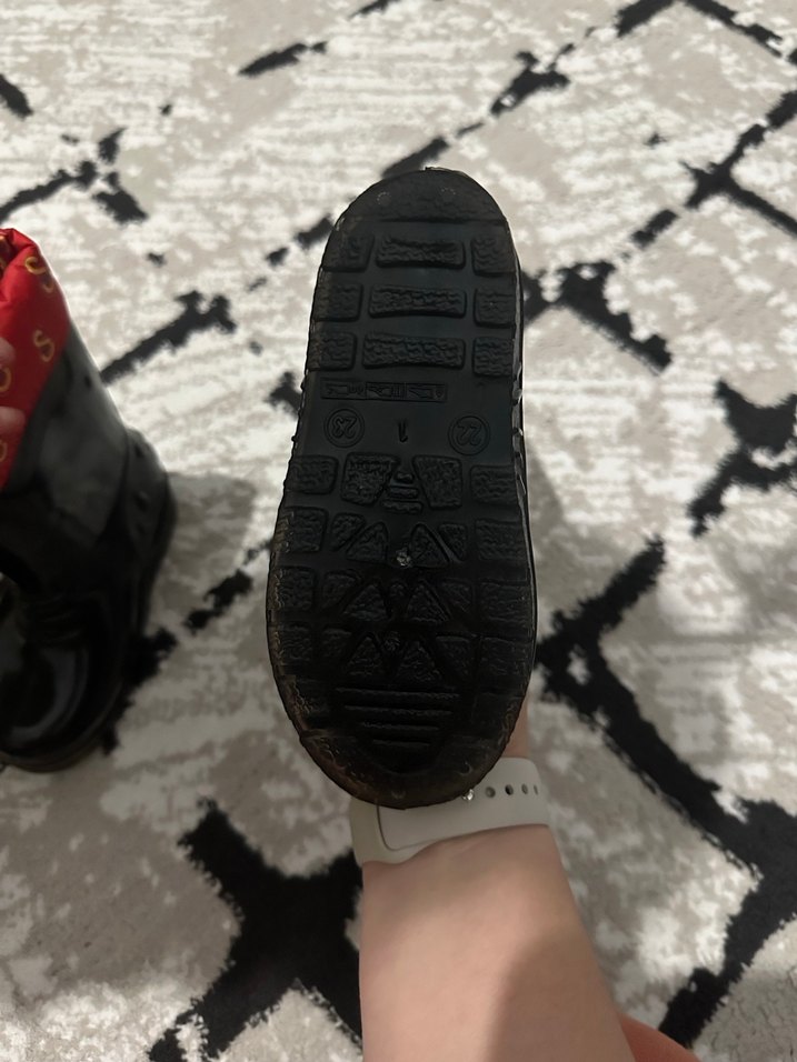 Galatasaray Desenli Tokalı Kauçuk Bot - Görsel 2