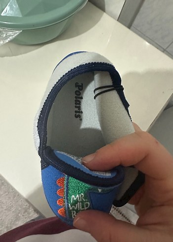 Erkek bebek ev terliği panduf - Görsel 4