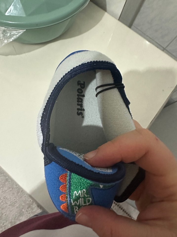 Erkek bebek ev terliği  panduf - Görsel 4