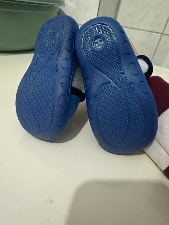 Erkek bebek ev terliği  panduf - Görsel 2