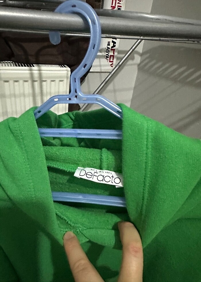 Kapşonlu kazak - Görsel 2