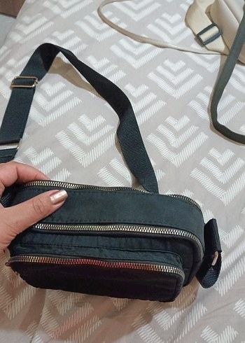 Siyah Kadın Bel Çantası - Görsel 2