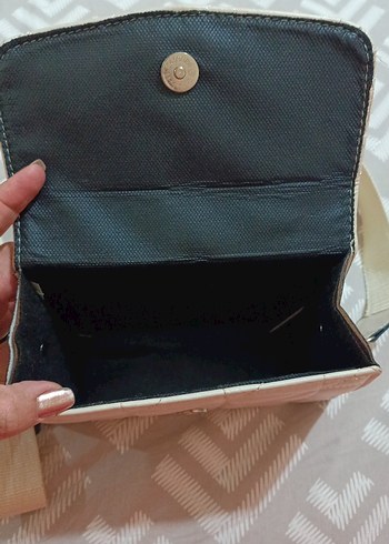 Beyaz Kapitone Kadın Çanta - Görsel 3