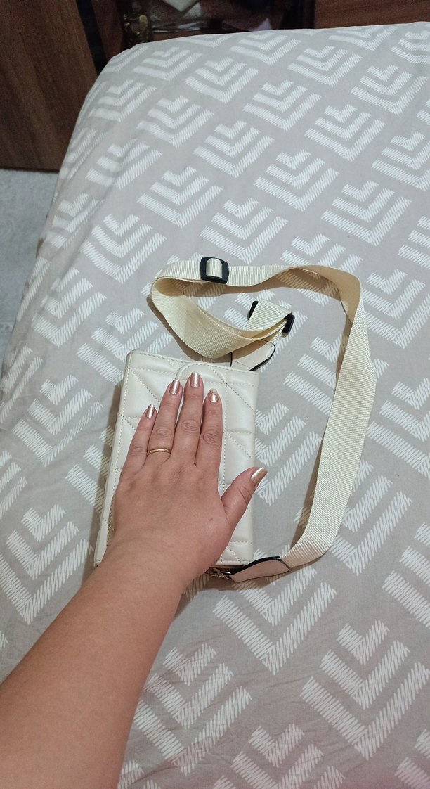 Beyaz Kapitone Kadın Çanta - Görsel 2