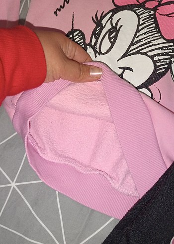 6 Yaş Beden Kız Çocuk Siyah Rahat Kesim Eşofman takimk