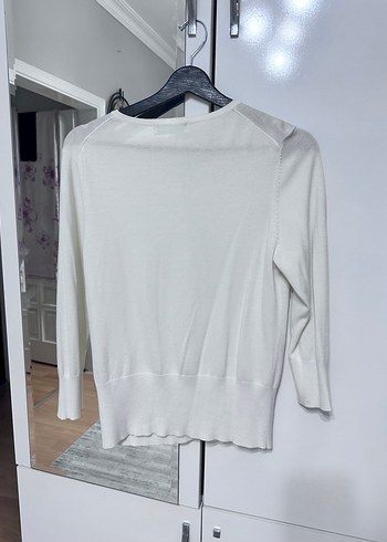Marks & Spencer Düğmeli Beyaz Kadın Hırka