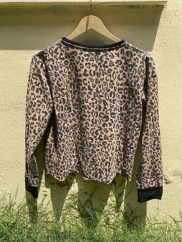 s Beden çeşitli Renk LEOPAR DESENLİ SWEATSHİRT