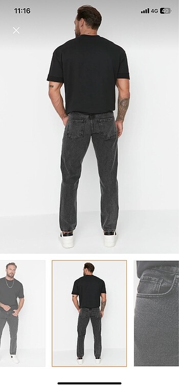 36 Beden siyah Renk Antrasit kot pantalon