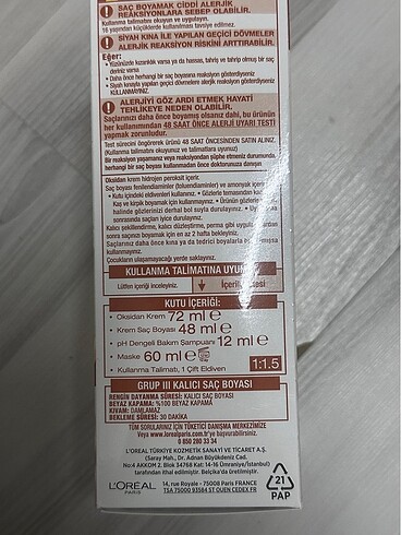 Loreal Paris 6.32 Karamel Kahve Saç Boyası - Görsel 5