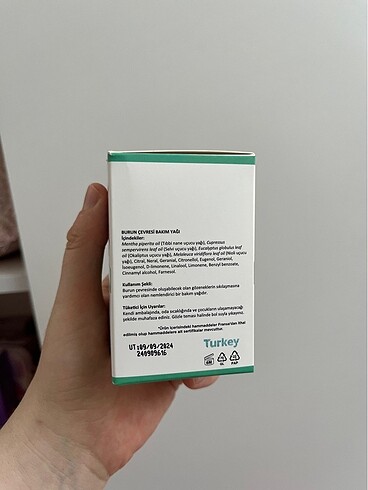 Diğer Hülya kayhan Nosemıx burun bakım yağı
