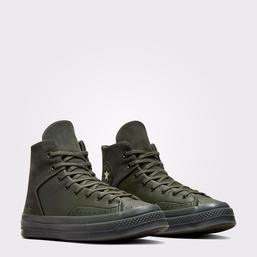 converse chuck 70 marquis deri sneaker - Görsel 3