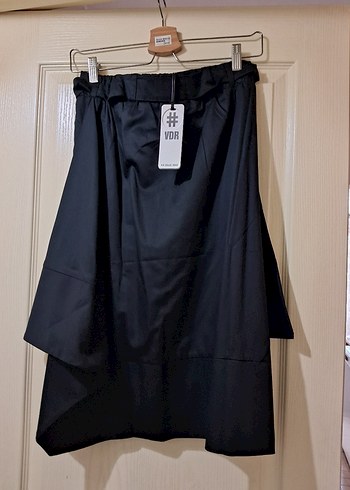 vdr Siyah Kemerli Mini Kadın Etek - Görsel 4