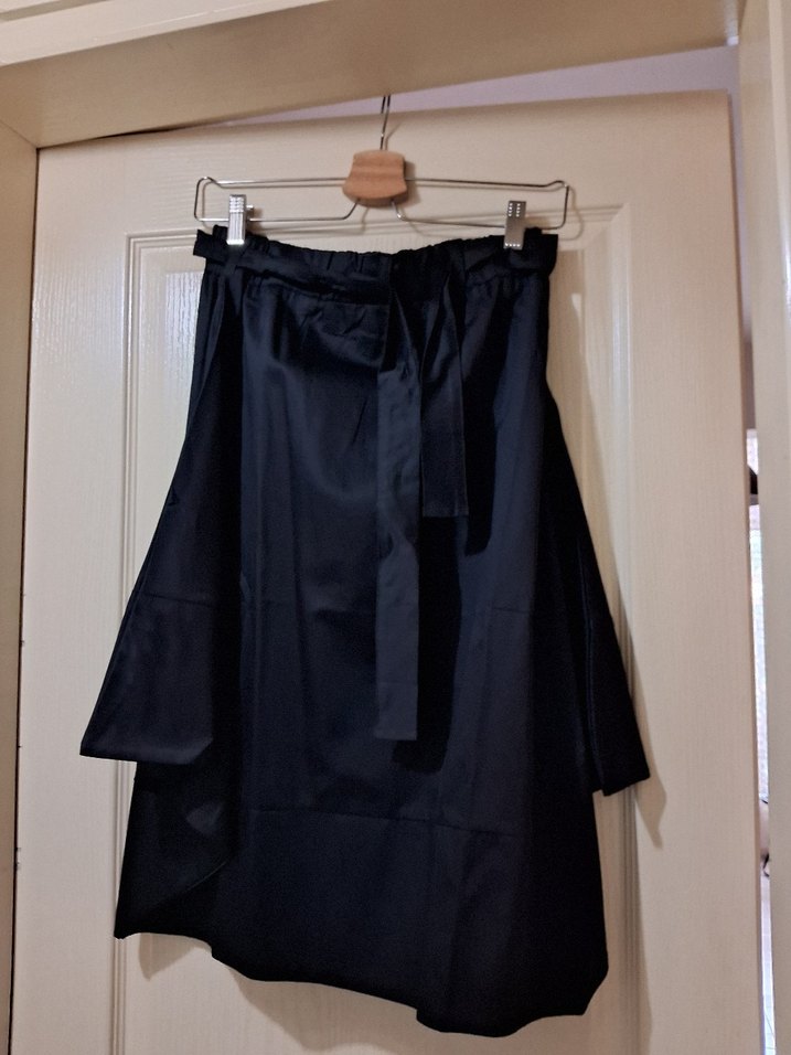 vdr Siyah Kemerli Mini Kadın Etek - Görsel 5