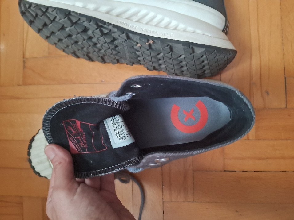 converse chuck 70 at-cx gri ayakkabi - Görsel 4