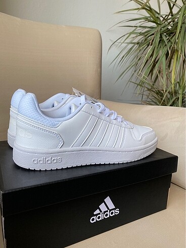 Adidas Hoops 2.0 Beyaz Spor Ayakkabı