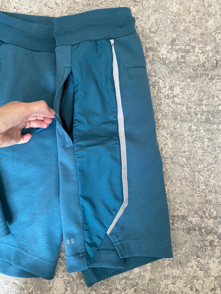 Skechers Erkek Petrol Rengi Spor Şort - Görsel 2