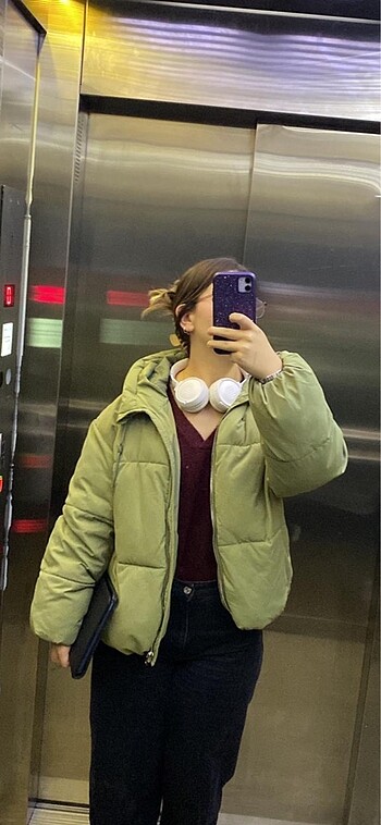 BERSHKA şişme mont
