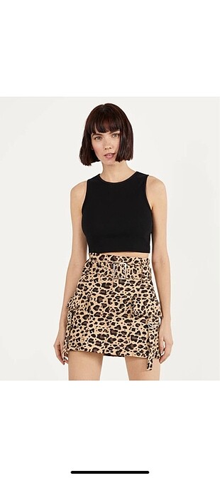 Bershka Yüksek bel etek