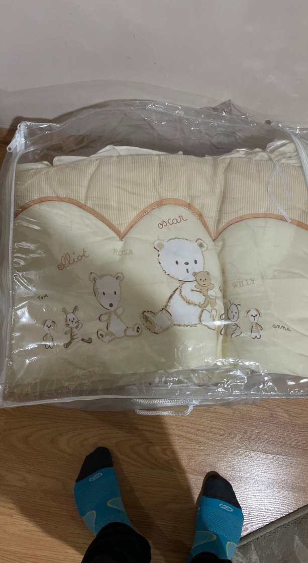 Baskılı Bej Çocuk Uyku Aksesuarı - Görsel 3