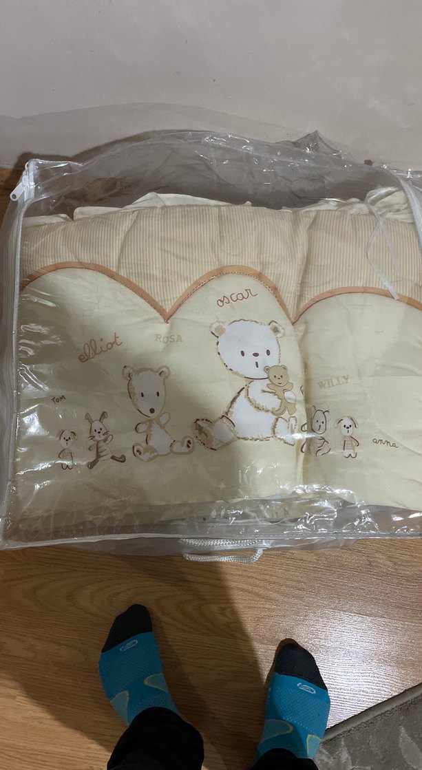 Baskılı Bej Çocuk Uyku Aksesuarı - Görsel 4