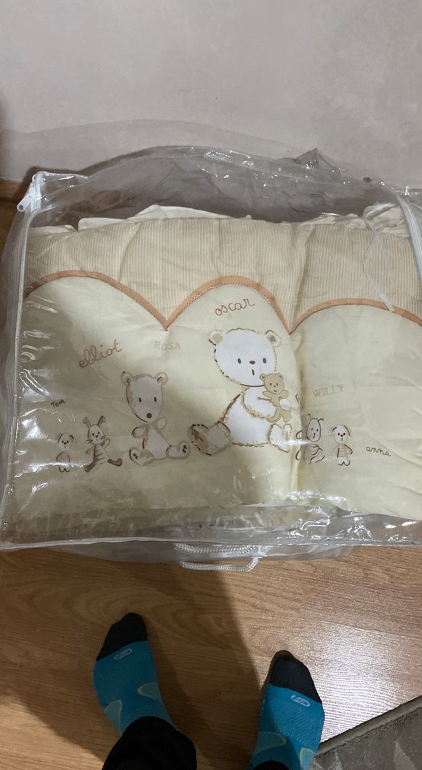 Baskılı Bej Çocuk Uyku Aksesuarı - Görsel 2