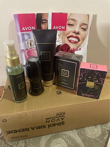 Beden Renk Avon lıtte black parfüm set
