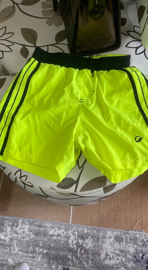 Sarı Mini Erkek Spor Yüzme Şortu - Görsel 3