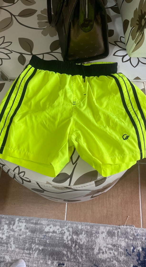 Sarı Mini Erkek Spor Yüzme Şortu - Görsel 2